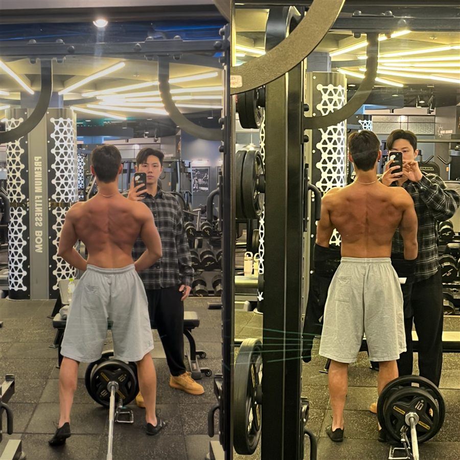 보디빌딩 대회 준비 비포애프터