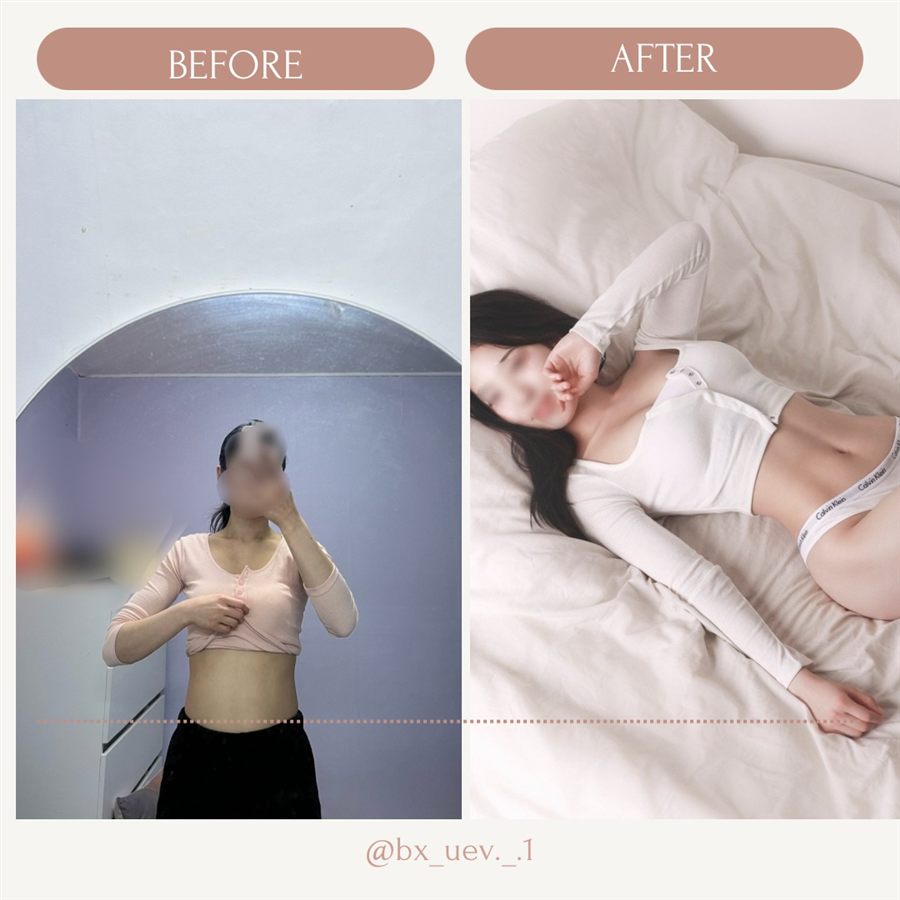 여성 바디프로필 비포애프터
